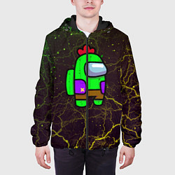 Куртка с капюшоном мужская Amon Us x Brawl Stars, цвет: 3D-черный — фото 2