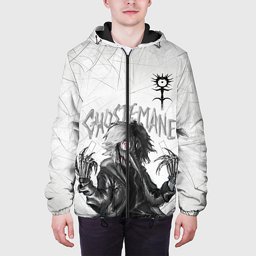 Мужская куртка GHOSTEMANE / 3D-Черный – фото 3