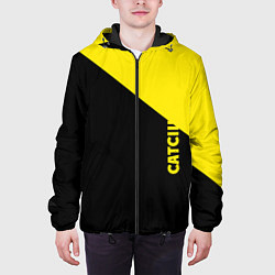 Куртка с капюшоном мужская CATCIII, цвет: 3D-черный — фото 2