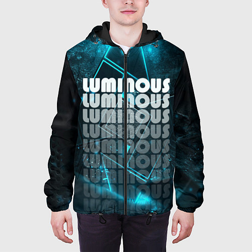 Мужская куртка LUMINOUS / 3D-Черный – фото 3