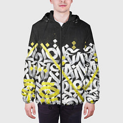 Куртка с капюшоном мужская GRAFFITY, цвет: 3D-черный — фото 2