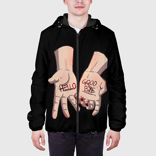 Мужская куртка Академия Амбрелла / 3D-Черный – фото 3