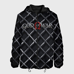 Куртка с капюшоном мужская GOD OF WAR S, цвет: 3D-черный