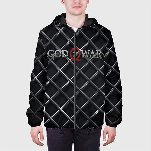 Мужская куртка GOD OF WAR S / 3D-Черный – фото 3
