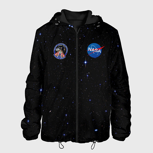 Мужская куртка NaSa Space Космос Наса / 3D-Черный – фото 1