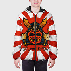 Куртка с капюшоном мужская Sun samurai, цвет: 3D-черный — фото 2