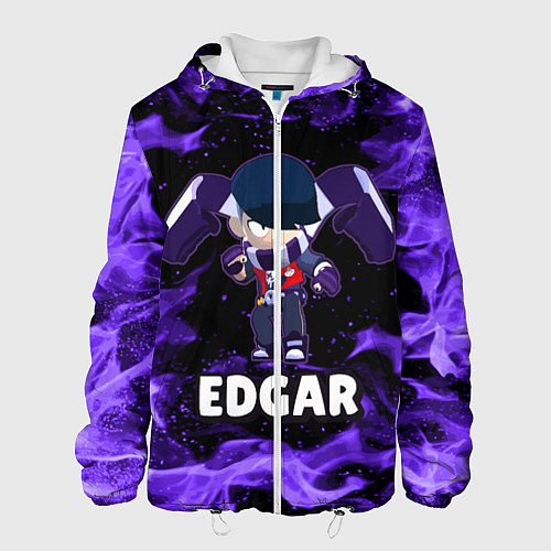 Мужская куртка BRAWL STARS EDGAR / 3D-Белый – фото 1