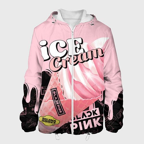 Мужская куртка BLACKPINK ICE CREAM / 3D-Белый – фото 1