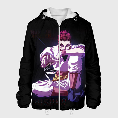 Мужская куртка Хисока / 3D-Белый – фото 1
