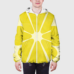 Куртка с капюшоном мужская Кисленько, цвет: 3D-белый — фото 2