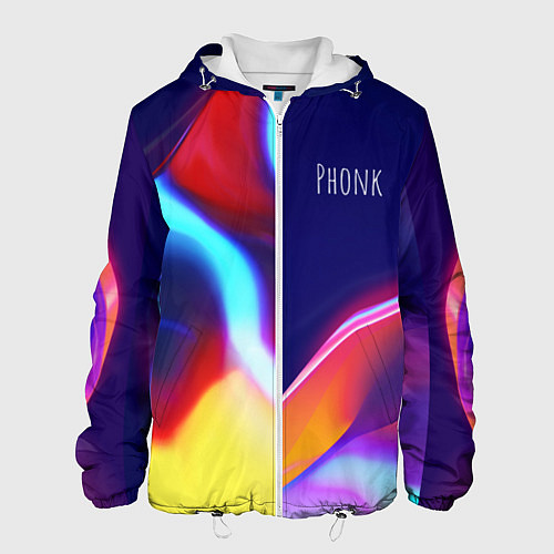 Мужская куртка Phonk Neon / 3D-Белый – фото 1
