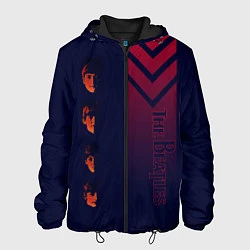 Куртка с капюшоном мужская The Beatles, цвет: 3D-черный