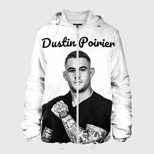 Мужская куртка Dustin Poirier / 3D-Белый – фото 1