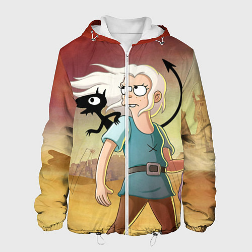 Мужская куртка Разочарование / 3D-Белый – фото 1