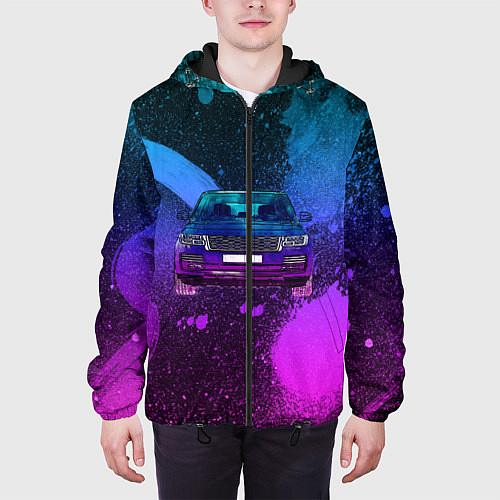 Мужская куртка LAND ROVER NEON / 3D-Черный – фото 3