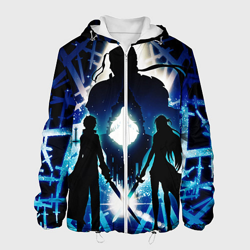 Мужская куртка Sword Art Online Кирито Асуна / 3D-Белый – фото 1