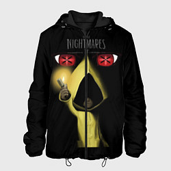 Куртка с капюшоном мужская Little Nightmares 2, цвет: 3D-черный