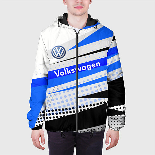 Мужская куртка Volkswagen / 3D-Черный – фото 3