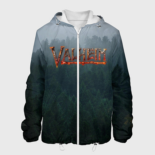 Мужская куртка Valheim / 3D-Белый – фото 1