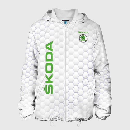Мужская куртка SKODA / 3D-Белый – фото 1