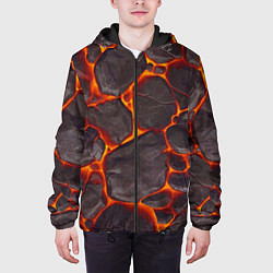 Куртка с капюшоном мужская ЛАВА LAVA, цвет: 3D-черный — фото 2