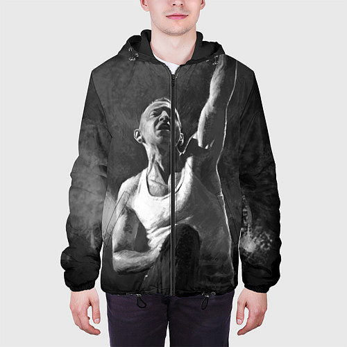 Мужская куртка LINKIN PARK / 3D-Черный – фото 3