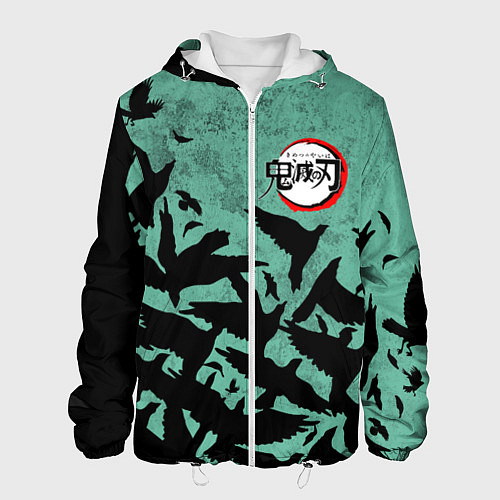 Мужская куртка DEMON SLAYER KIMETSU NO YAIBA / 3D-Белый – фото 1