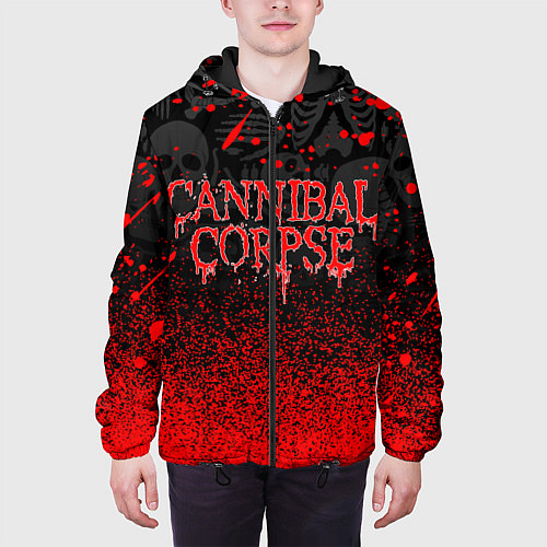Мужская куртка CANNIBAL CORPSE / 3D-Черный – фото 3
