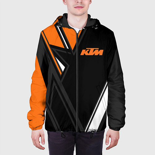 Мужская куртка KTM КТМ / 3D-Черный – фото 3