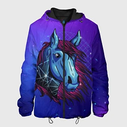 Мужская куртка Retrowave Neon Horse