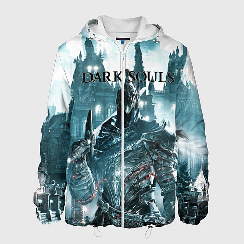 Мужская куртка Dark Souls / 3D-Белый – фото 1