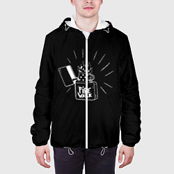 Куртка с капюшоном мужская Life Is Strange, цвет: 3D-белый — фото 2