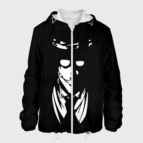 Мужская куртка Hellsing / 3D-Белый – фото 1