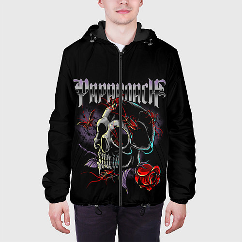 Мужская куртка PAPA ROACH / 3D-Черный – фото 3