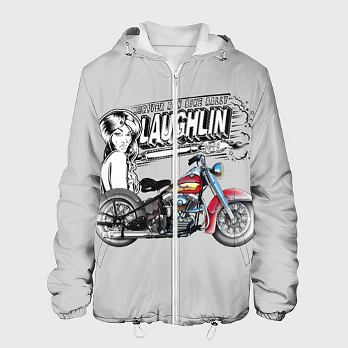 Мужская куртка Bike Rally Laughlin 2018 / 3D-Белый – фото 1