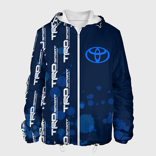 Мужская куртка Toyota - Paint Pattern on left / 3D-Белый – фото 1