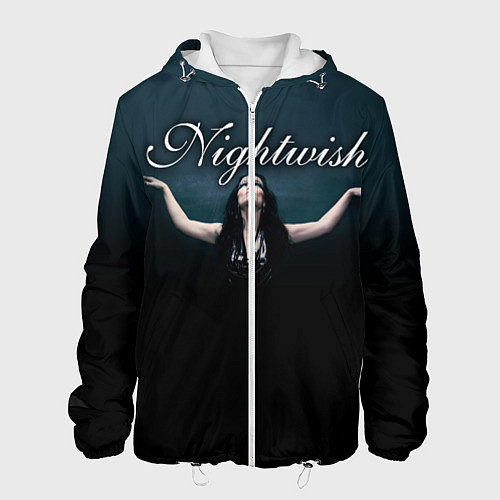 Мужская куртка Nightwish with Tarja / 3D-Белый – фото 1