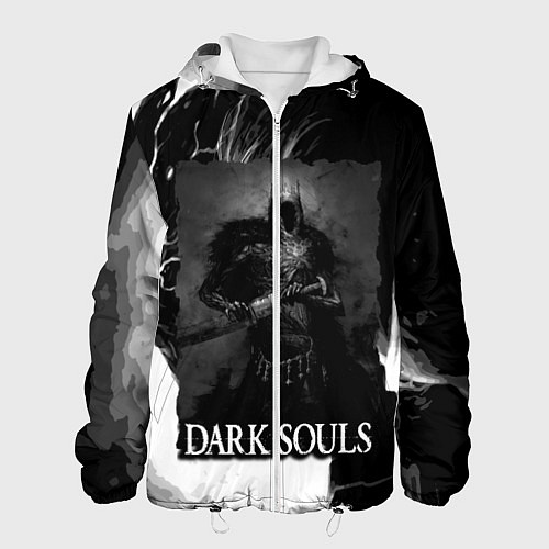 Мужская куртка DARKSOULS ТЁМНЫЙ РЫЦАРЬ / 3D-Белый – фото 1