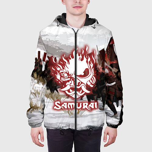 Мужская куртка SAMURAI 2077 / 3D-Черный – фото 3