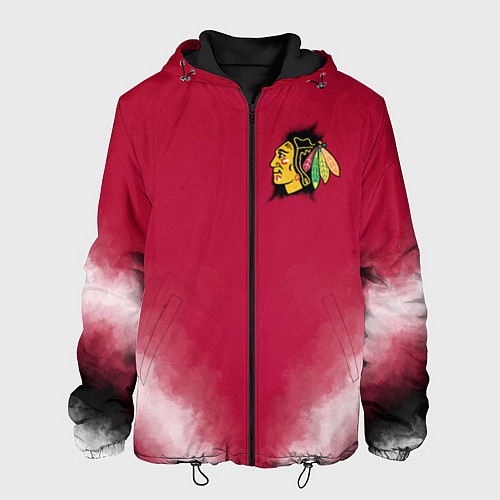 Мужская куртка Chicago Blackhawks / 3D-Черный – фото 1