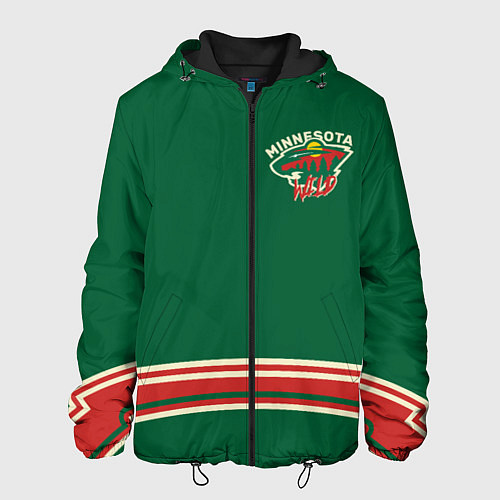 Мужская куртка Minnesota Wild / 3D-Черный – фото 1