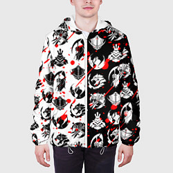 Куртка с капюшоном мужская SOLO LEVELING ГИЛЬДИИ, цвет: 3D-белый — фото 2