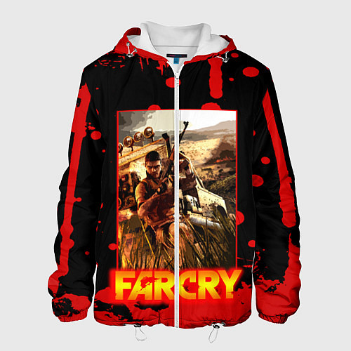 Мужская куртка FARCRY ФАРКРАЙ GAME / 3D-Белый – фото 1