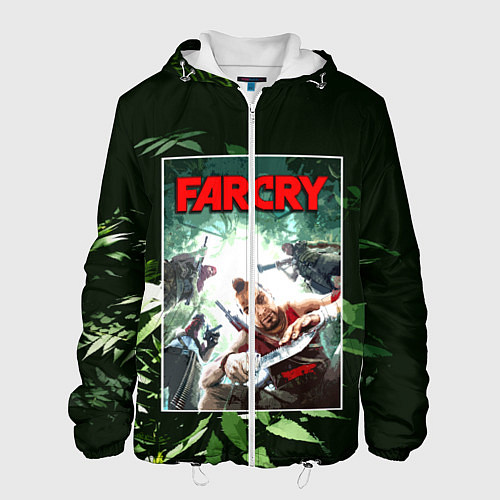 Мужская куртка Farcry 3 / 3D-Белый – фото 1