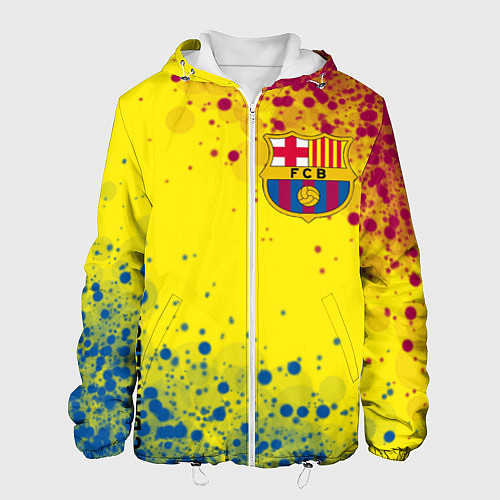 Мужская куртка Barcelona Барселона / 3D-Белый – фото 1