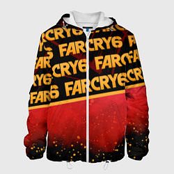 Куртка с капюшоном мужская Far Cry 6, цвет: 3D-белый