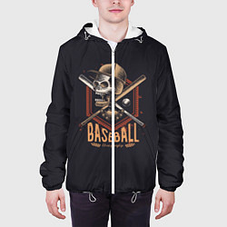 Куртка с капюшоном мужская BASEBALL, цвет: 3D-белый — фото 2