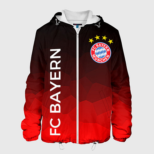Мужская куртка ФК БАВАРИЯ BAYERN МЮНХЕН / 3D-Белый – фото 1