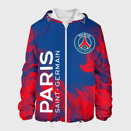 Мужская куртка ФК ПСЖ PARIS SAINT GERMAIN / 3D-Белый – фото 1