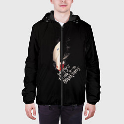 Куртка с капюшоном мужская Парусная регата, цвет: 3D-черный — фото 2